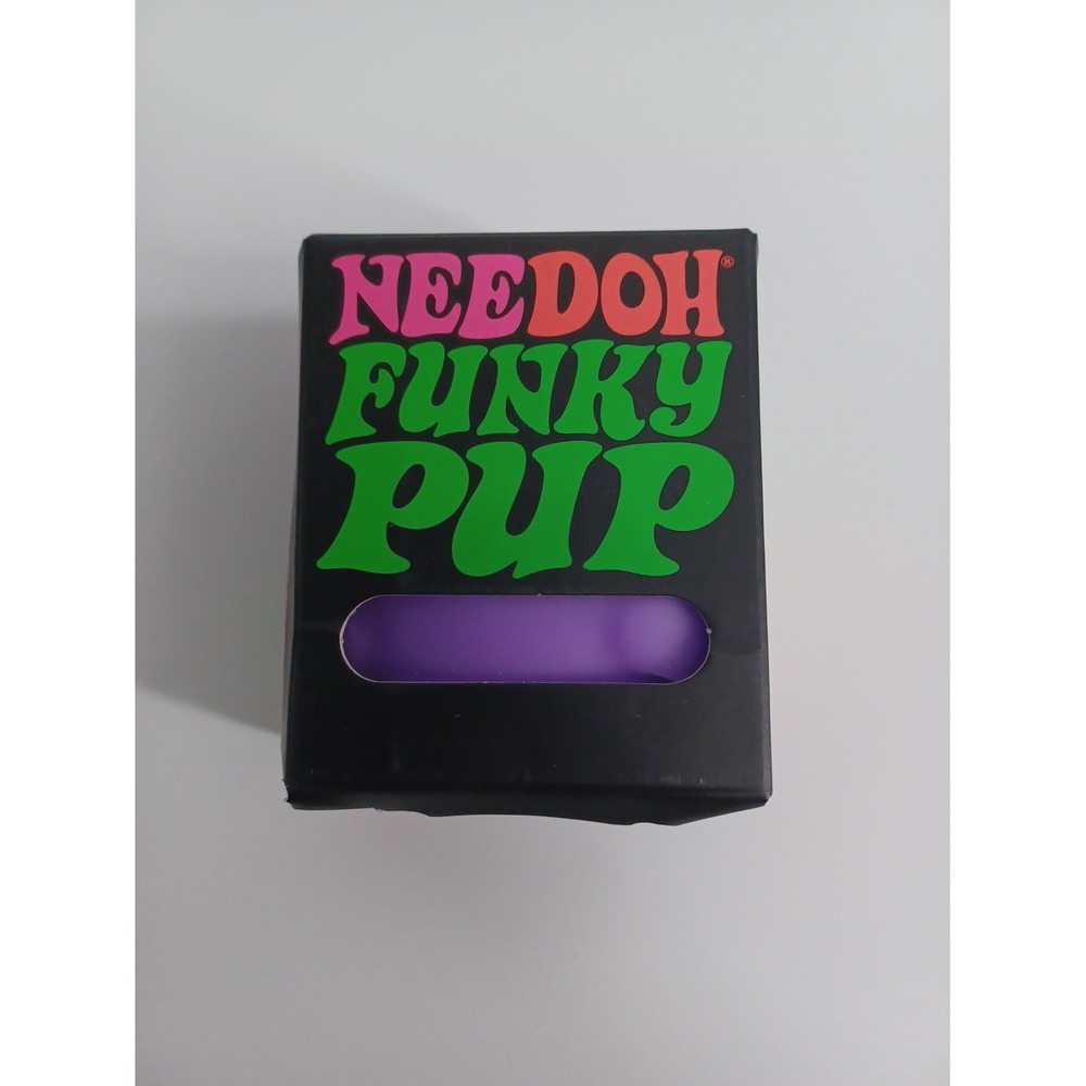 New Authentic Needoh Funky Pup - Purple  - Sensory Fidget Toy